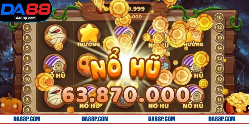Nổ hũ ăn tiền tại DA88 mở ra không gian slot hiện đại với hiệu ứng bùng nổ